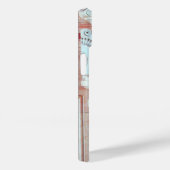 ELEGANTE MARBLE COLUMN, ROTE PINK-INNENDESIGN Case-Mate iPhone HÜLLE (Rückseite / Rechts)