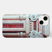 ELEGANTE MARBLE COLUMN, ROTE PINK-INNENDESIGN Case-Mate iPhone HÜLLE (Rückseite (Horizontal))