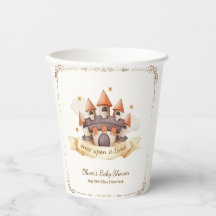Elegante Märchenprinz Schloss Baby Shower