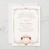 Elegante Märchenschülerspülung Einladung (Vorderseite)