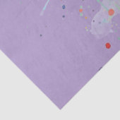 Elegante Mardi-Gras-Farben-Decoupage Seidenpapier (Ausschnitt)