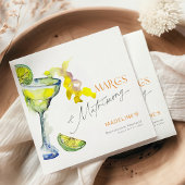 Elegante Margs & Matrimony Bachelorette Weekend Serviette