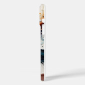 Elegante Marmor Abstrakte Kunst Case-Mate iPhone Hülle (Rückseite / Links)