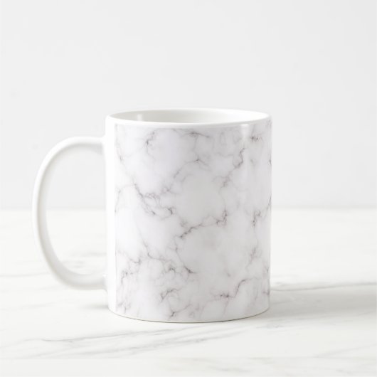 Elegante Marmorart Kaffeetasse (Links)