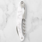 Elegante Marmorart Kellnermesser (Rückseite)