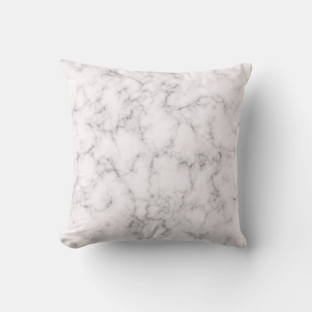 Elegante Marmorart Kissen (Vorderseite)