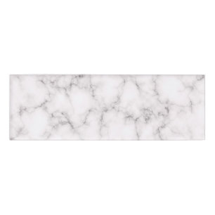 Elegante Marmorart Namenschild