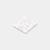 Elegante Marmorart Post-it Klebezettel (angewinkelt)