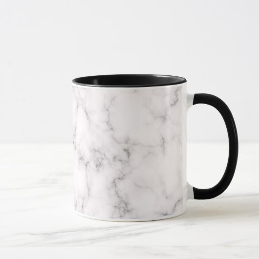 Elegante Marmorart Tasse (Rechts)