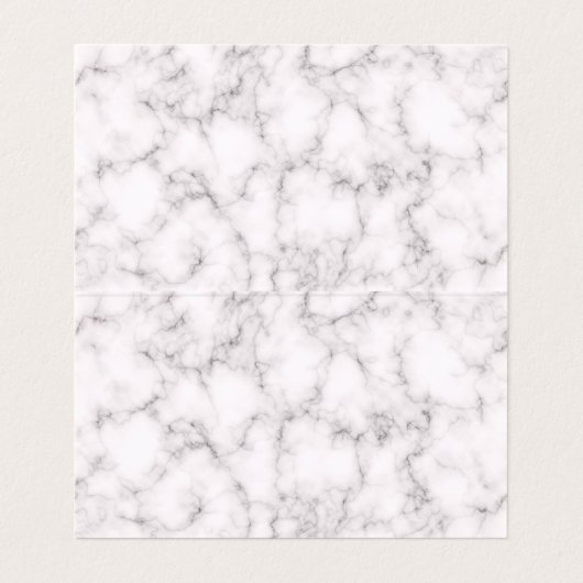 Elegante Marmorart Visitenkarten (Innenseite Aufgefaltet)