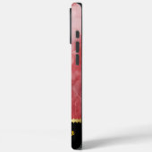 Elegante Marmorstruktur mit atemberaubenden Adern Case-Mate iPhone Hülle (Rückseite / Links)