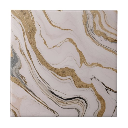 Elegante Marmorvendel Keramik Tile Fliese (Vorderseite)