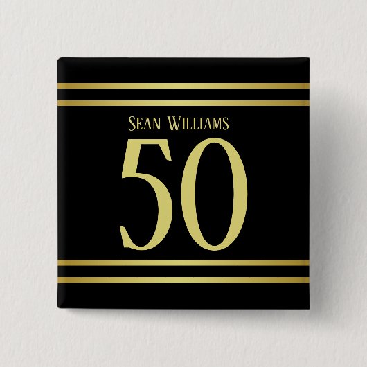 Elegante Masculine Button (Vorderseite)