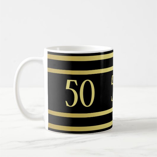 Elegante Masculine Kaffeetasse (Links)