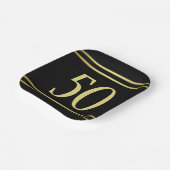 Elegante Masculine Pappteller (Gewinkelt)