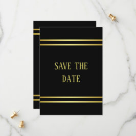 Elegante Masculine Save The Date
