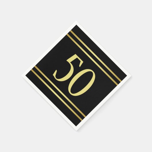 Elegante Masculine Serviette (Ecke)