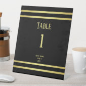 Elegante Masculine Sockelschild (In Situ)