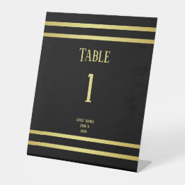 Elegante Masculine Sockelschild