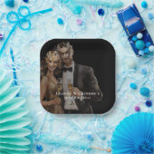 Elegante Maskenball-30.-Geburtstagsfeier Pappteller (Party)