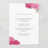 Elegante Mason Jar Insert Card (Vorderseite)