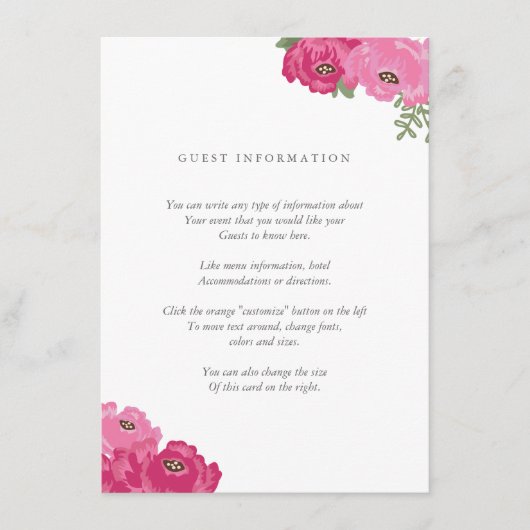 Elegante Mason Jar Insert Card (Vorderseite)