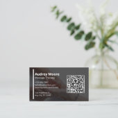 Elegante Massage Massage Therapie Vorlagen Design Visitenkarte (Stehend Vorderseite)