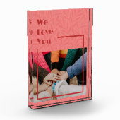 Elegante, maßgeschneiderte Geschenke für Freunde, Fotoblock (Links)