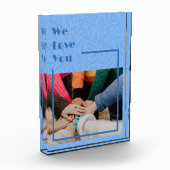 Elegante, maßgeschneiderte Geschenke für Freunde, Fotoblock (Links)