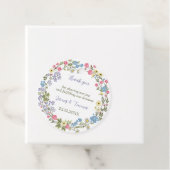 Elegante, maßgeschneiderte Hochzeit Geschenkanhänger (Beispiel)