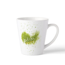 Elegante Matcha-Latte-Tasse