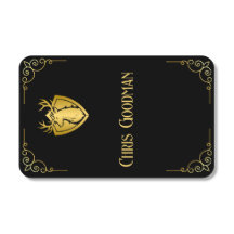 Elegante Matches, Schwarz und Gold