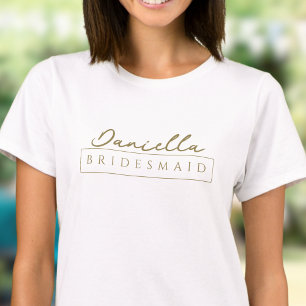 Elegante Matching-Junggeselinnen-Abschied-T - Shir T-Shirt
