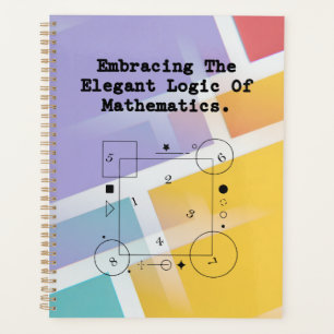 Elegante mathematische Logik umarmen Schönheit d Planer