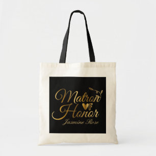 elegante Matron of Honor personalisieren Tragetasche