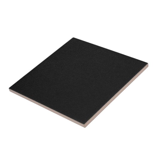 Elegante Matte Black Textured Keramik Tile Fliese (Seite)