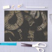 Elegante Medusa Snakes Luxus Kunst Seidenpapier (Handwerk)