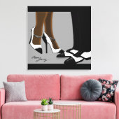 Elegante, mehrstöckige Canvas Print Leinwanddruck (Insitu (Wohnzimmer))
