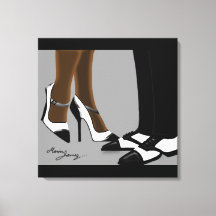 Elegante, mehrstöckige Canvas Print