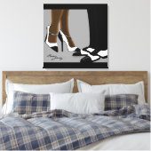 Elegante, mehrstöckige Canvas Print Leinwanddruck (Insitu (Schlafzimmer))
