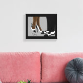 Elegante, mehrstöckige Canvas Print Leinwanddruck (Insitu (Wohnzimmer))