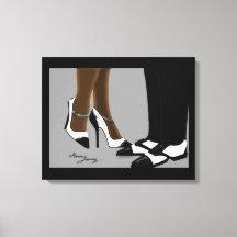 Elegante, mehrstöckige Canvas Print