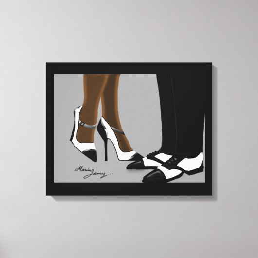 Elegante, mehrstöckige Canvas Print Leinwanddruck (Vorderseite)