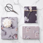 Elegante Mehrzweckblume Geschenkpapier Set<br><div class="desc">Diese eleganten,  das ganze Jahr über gepflegten Papiertücher in verschiedenen Lila-,  Lila- und lila Farbtönen. Ideal für alle Geschenkpackungen,  Geburtstag,  Taufen,  Hochzeit,  Jubiläum,  Weihnachten,  Babyduschen und mehr!</div>