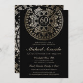 Elegante Meilenstein - Il Museo in erba Einladung (Vorne/Hinten)