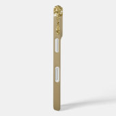 Elegante Melting Gold Glittery Glam Case-Mate iPhone Hülle (Rückseite / Rechts)