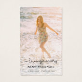 Elegante Memorial | Beerdigung Gefallen-Karte (Vorderseite)