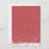 Elegante Meowy Weihnachts Foto Cat Pet Holiday Car Einladung (Rückseite)