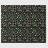 Elegante Merlin Art Collection Geschenkpapier (Flach)