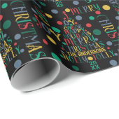 Elegante Merlin Art Collection Geschenkpapier (Rolleneckpunkt)